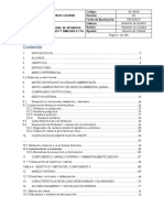 Plan de Gestión Integral de Residuos Hospitalarios y Similares 2010