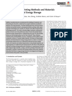 Evolution of 3D Printing Methods and Materials For Electrochemical Energy Storage