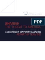 Shariah - The Threat To America (Team B Report)