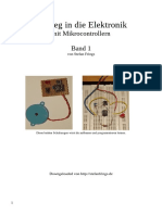 Einstieg in Die Elektronik Mit Mikrocontrollern - Band 1