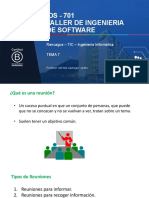 Tema 7 - TALLER DE INGENIERIA DE SOFTWARE