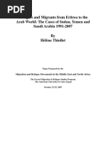 Thiollet - Refugees and Migrants From Eritrea To The Arab WorldEdited