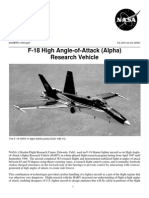 NASA Facts F-18 High Angle-Of-Attack (Alpha) Research Vehicle