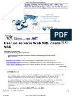 Cómo... Cómo usar un servicio Web XML desde VB6