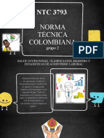 3.3.5 NTC 3793 Norma Tecnica Colombiana