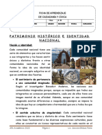 Patrimonio Historico e Identidad Nacional