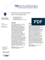 Microbiología literaria: el auge del microrrelato