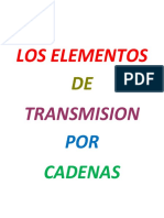 Mec 264 Los Elementos de Transmision Por Cadenas