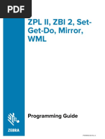 ZPL II Commands and Exercises Guide | PDF | Character Encoding | Encodings