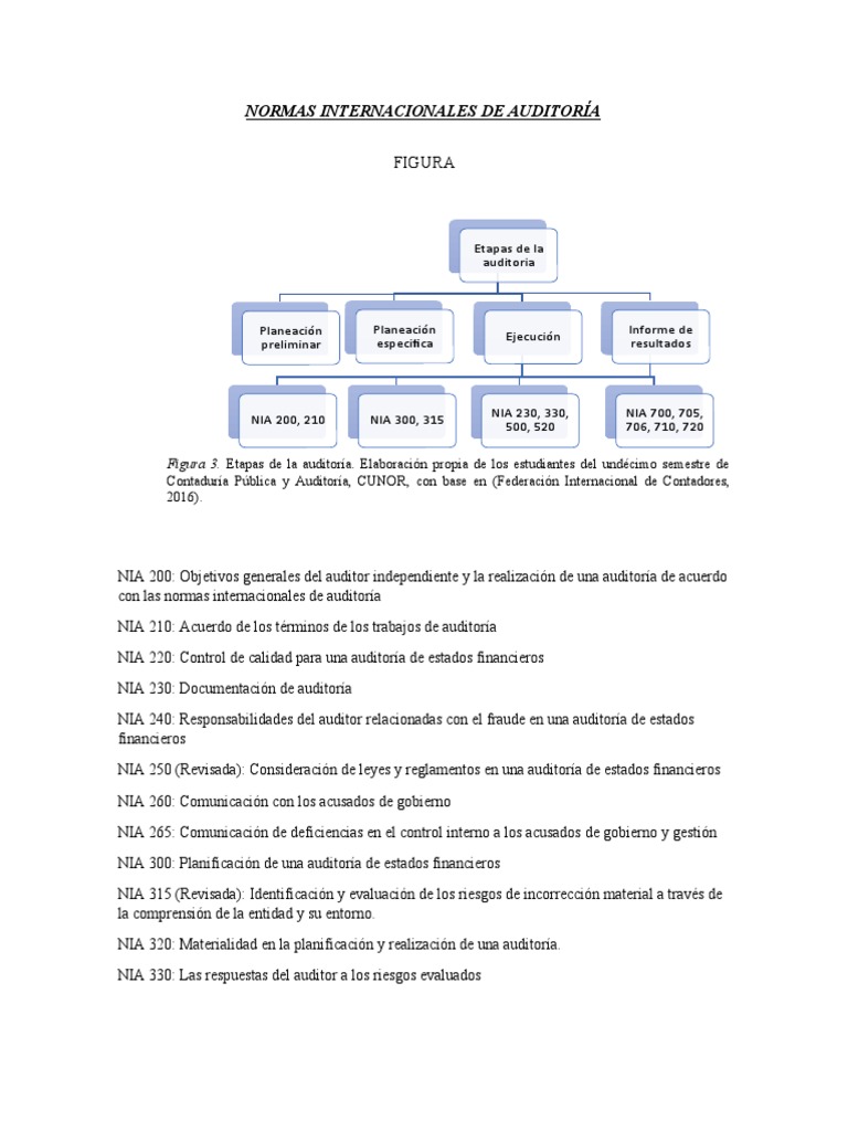 Normas Internacionales de Auditoría | PDF | Auditoría | Contralor