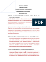 Gabarito Da Atividade PÃ S-Aula 20 Dif Sexual