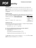 Probability: Terminology