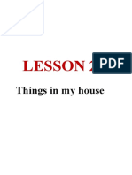 Lesson2 Things in My House