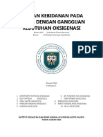 Asuhan Kebidanan Pada Pasien Dengan Gangguan Kebutuhan Oksigenasi