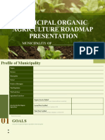 Municipal Organic Agriculture Roadmap Presentation: MUNICIPALITY OF
