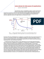 Guide Lines of PM Motor Design For High Power EV Applications