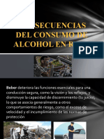 Consecuencias Del Consumo de Alcohol en Ruta