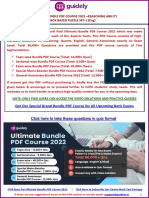 Topic Wise Bundle PDF Course 2022 - Reasoning Ability Box Based Puzzle Set-1 (Eng)