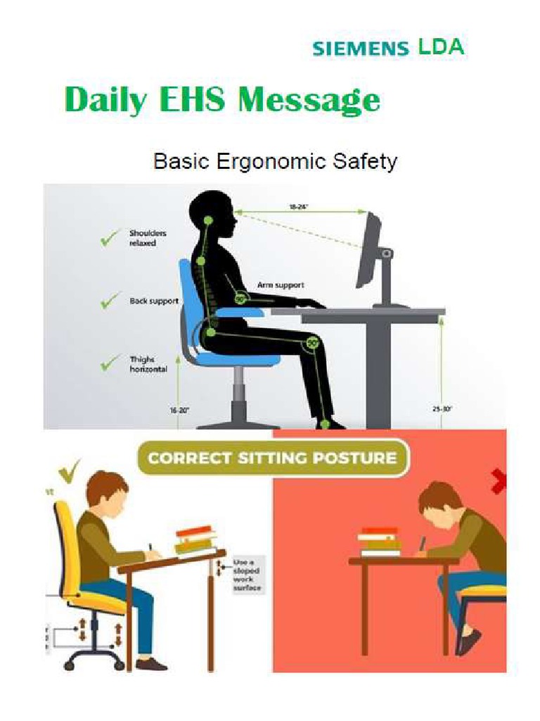 Basic Ergonomic Safety PDF