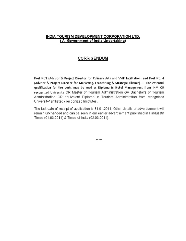Corrigendum | PDF | Career And Technical Education | Educational ...