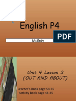 Term 2 - P4-UNIT 4-ENGLISH LESSON-OUT AND ABOUT