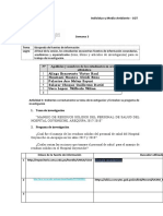 Primer Avance - Trabajo de Investigación 2