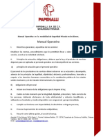 Manual de Operaciones Papenalli