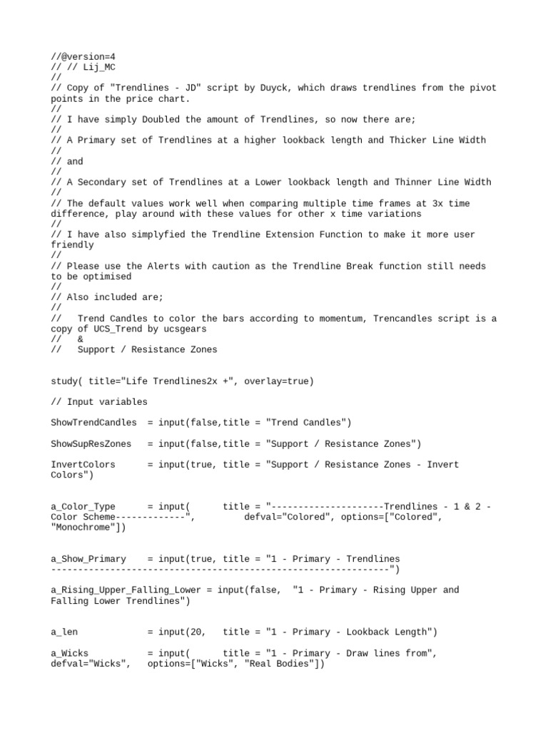 Trendline | PDF | Computer Programming | Computing