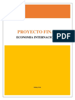 Proyecto Final La Economia Internacional