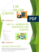 Niif 15 - Ingresos de Contratos Con Clientes - Exposicion Final