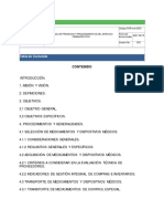 Manual de Procesos y Procedimientos Del Servicio Farmaceutico