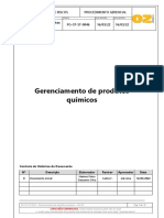 PG-CP-ST-0046 - Gerenciamento de Produtos Químicos - Rev.00