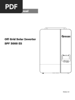 Five Star Inverter User Manual | PDF