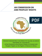 African Commission On Human and Peoples' Rights: Achpr
