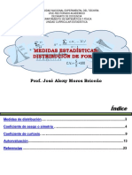 Medidas Estadísticas: Distribución de Forma: Prof. José Alexy Moros Briceño