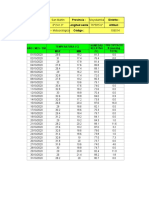 Longitud Oeste: 76°58'5.6'' Departamento: Provincia: Distrito: Latitud Sur: Altitud: Tipo: Código