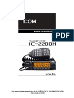 Manual IC-2200H Portugues