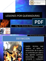 LESIONES POR QUEMADURAS dr.ADRIAZOLA