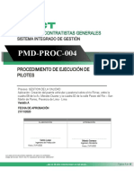 PMD-PROC-004 - Procedimiento de Pilotaje