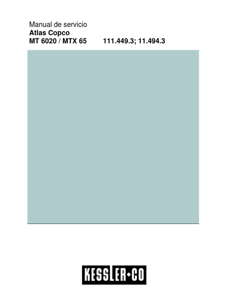 Manual de Servicio Kessler Axle 111 Español PDF Engranaje Eje