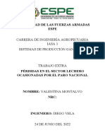 Pérdidas económicas en el sector lechero por paro nacional