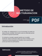 Metodo de Multigramacion