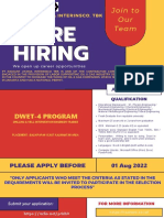 Job Hiring Flyer - DWET-4 Program (R1)