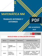 Analisis de Los Trabajos Internos y Externos