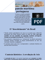 A expansão marítima portuguesa e o descobrimento do Brasil