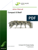 Installation Manual: Compact G Shelf