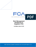 Risk Management Handbook For Suppliers FCA - 3 Edition