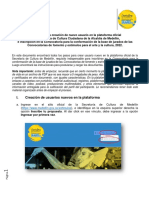 Creación de usuario e inscripción en convocatoria de jurados