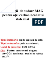 19.tehnologii de Sudare MAG Pentru Oţel Carbon Nealiat