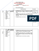 6 Ano Plano de Ação Docente 2022 1 Unidade Mes de Março